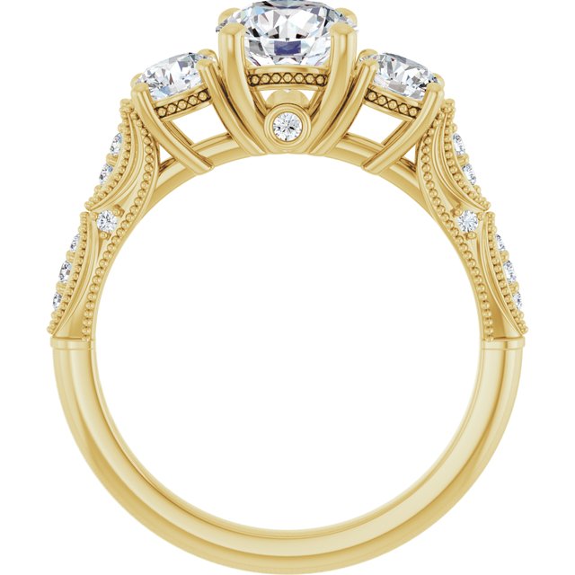Three-Stone Engagement Ring