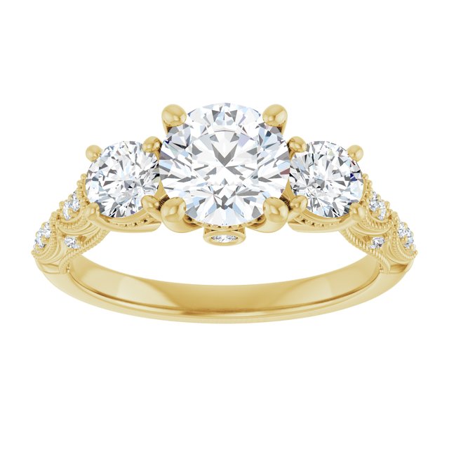 Three-Stone Engagement Ring