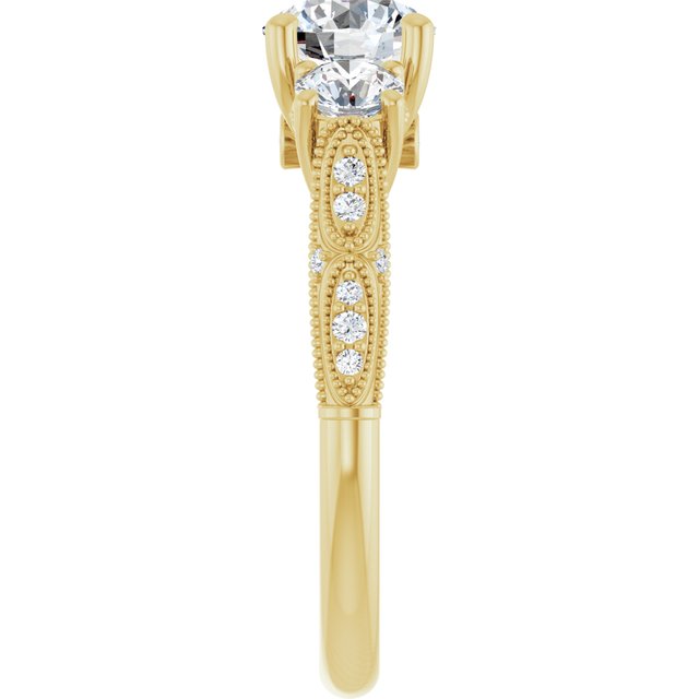 Three-Stone Engagement Ring