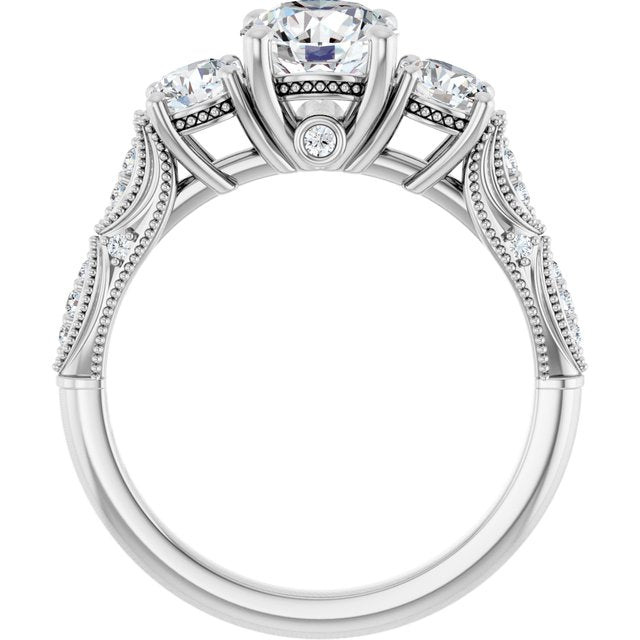 Three-Stone Engagement Ring