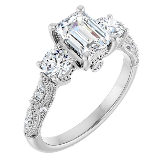 Three-Stone Engagement Ring