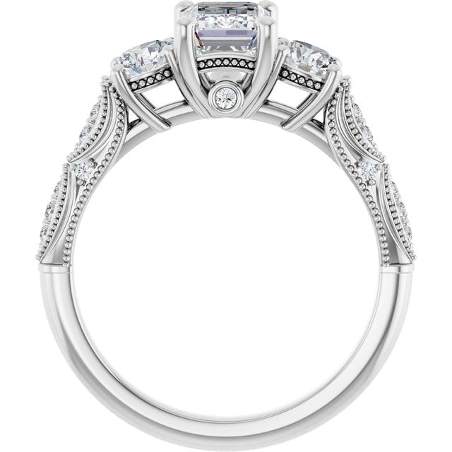 Three-Stone Engagement Ring