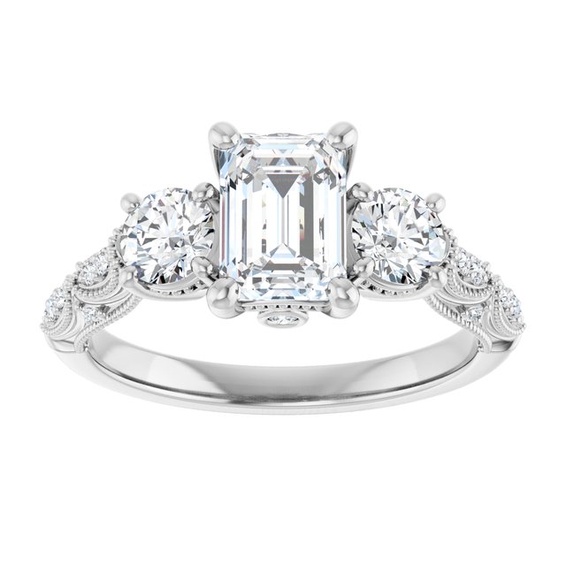 Three-Stone Engagement Ring