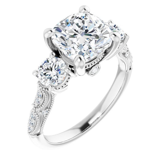 Three-Stone Engagement Ring