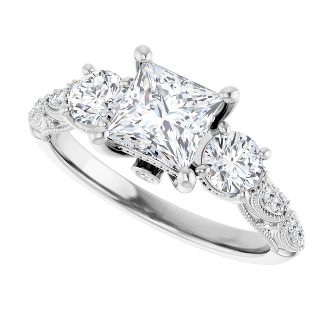 Three-Stone Engagement Ring