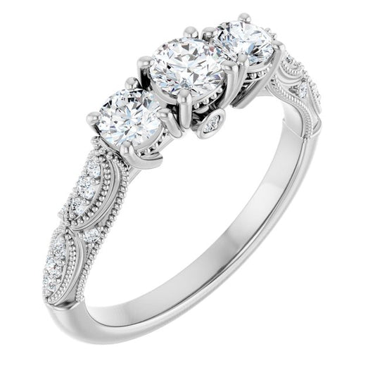 Three-Stone Engagement Ring