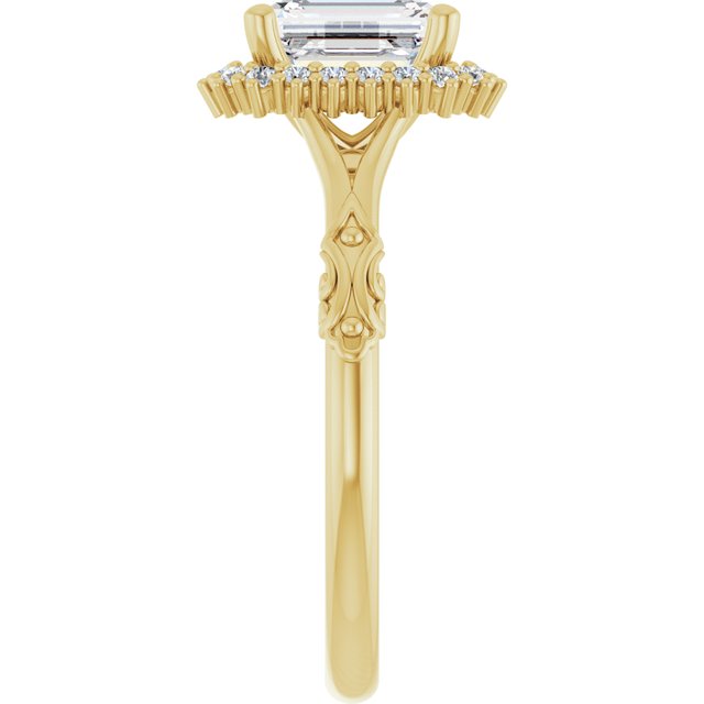 Halo-Style Engagement Ring