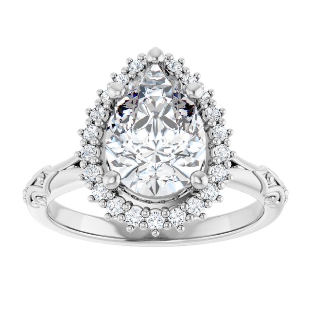 Halo-Style Engagement Ring