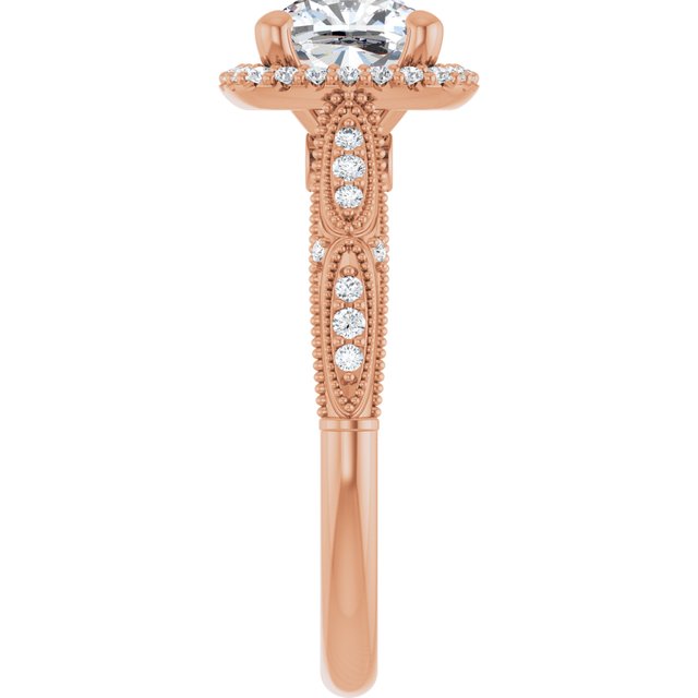 Halo-Style Engagement Ring