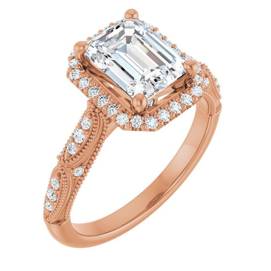 Halo-Style Engagement Ring