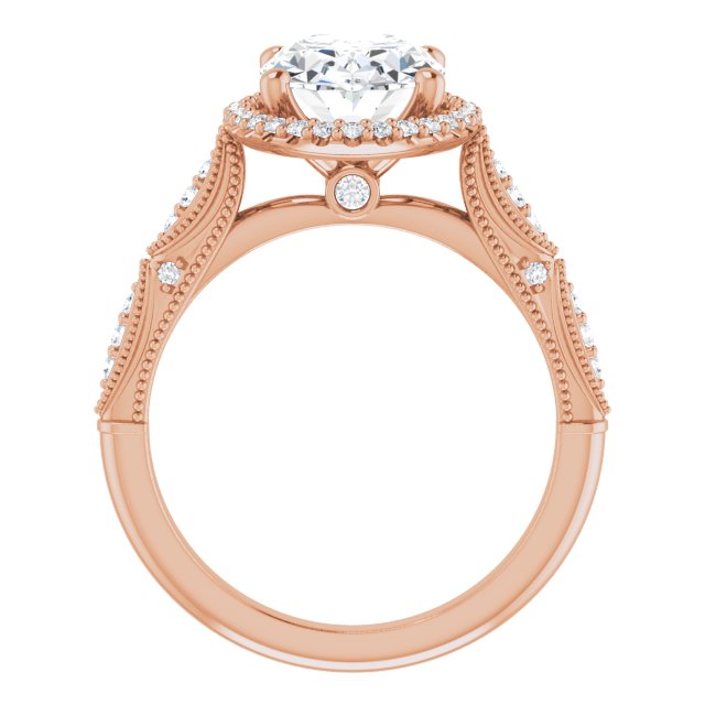 Halo-Style Engagement Ring