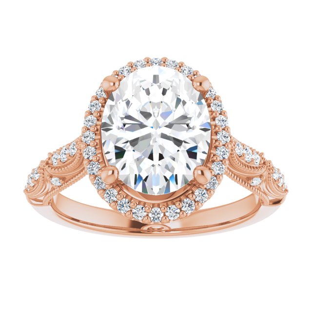 Halo-Style Engagement Ring