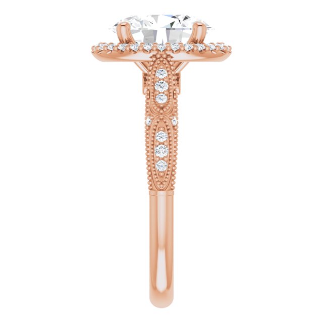 Halo-Style Engagement Ring