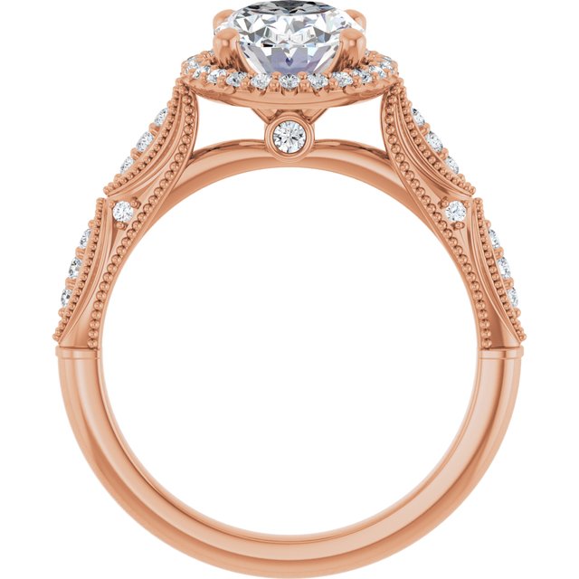 Halo-Style Engagement Ring