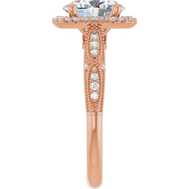 Halo-Style Engagement Ring
