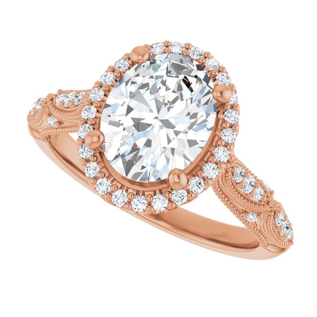 Halo-Style Engagement Ring