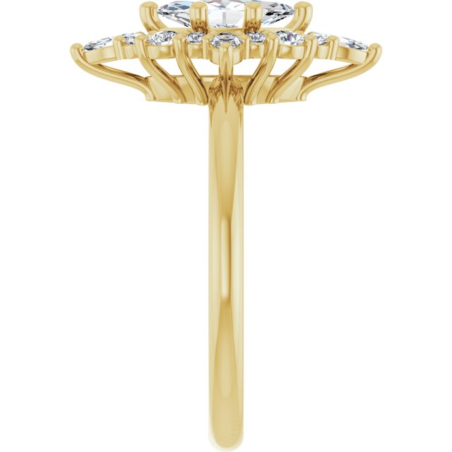 Halo-Style Engagement Ring