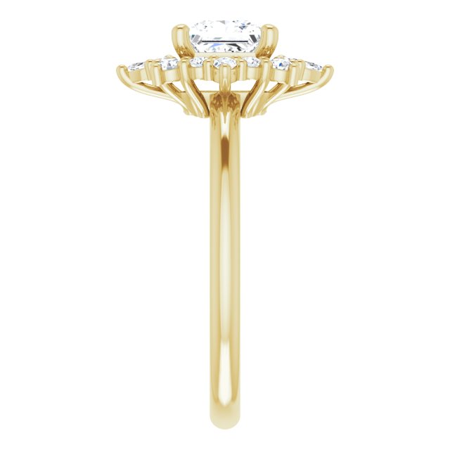 Halo-Style Engagement Ring