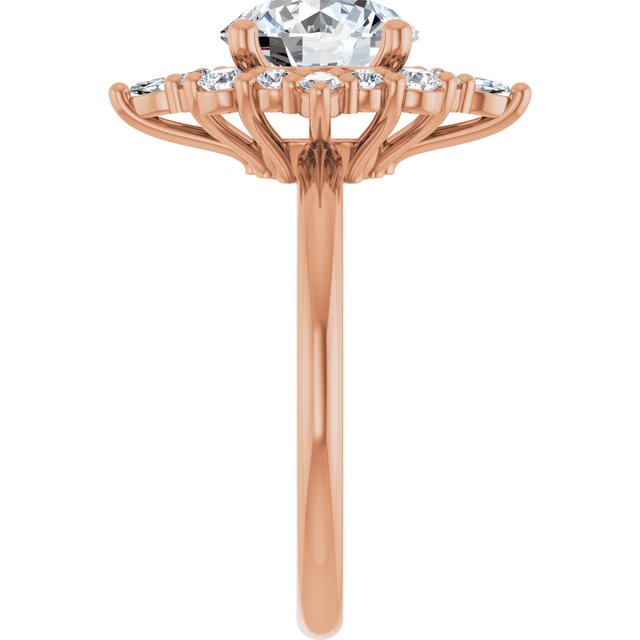 Halo-Style Engagement Ring