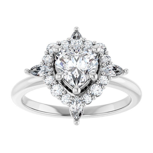 Halo-Style Engagement Ring