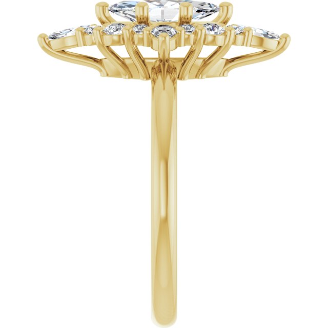 Halo-Style Engagement Ring