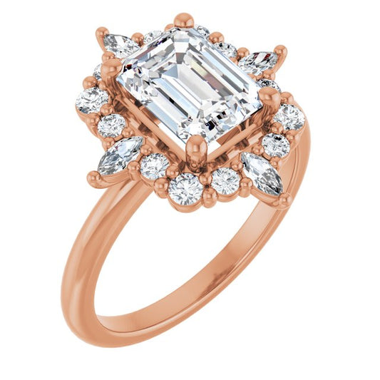Halo-Style Engagement Ring