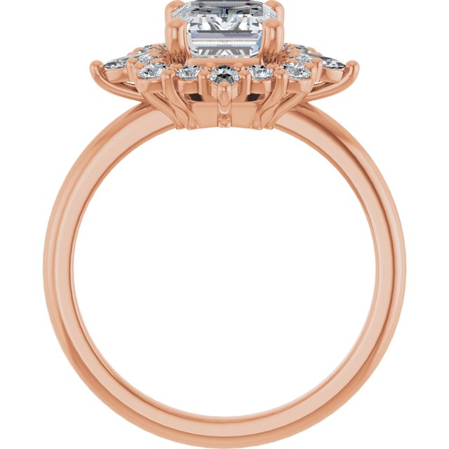 Halo-Style Engagement Ring