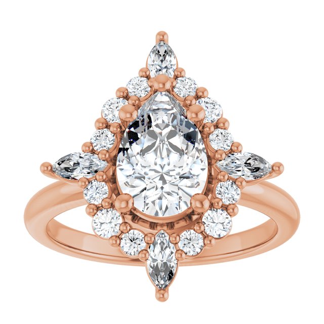 Halo-Style Engagement Ring