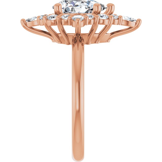 Halo-Style Engagement Ring