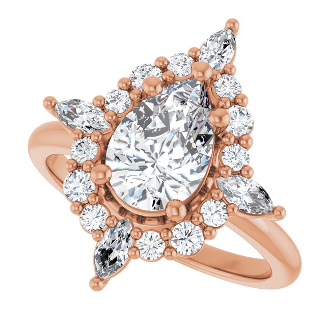 Halo-Style Engagement Ring