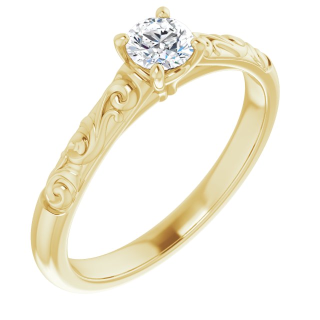 Solitaire Engagement Ring