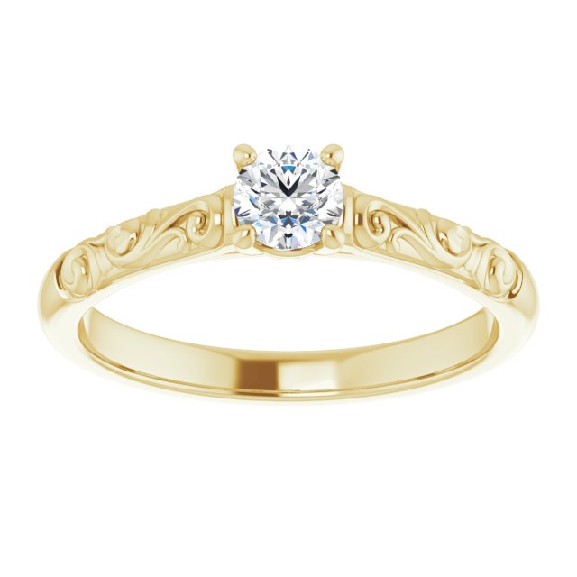 Solitaire Engagement Ring