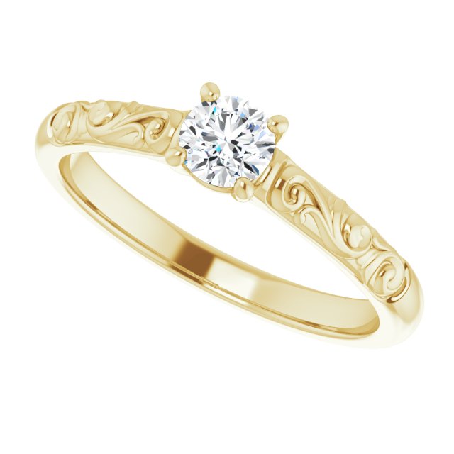 Solitaire Engagement Ring