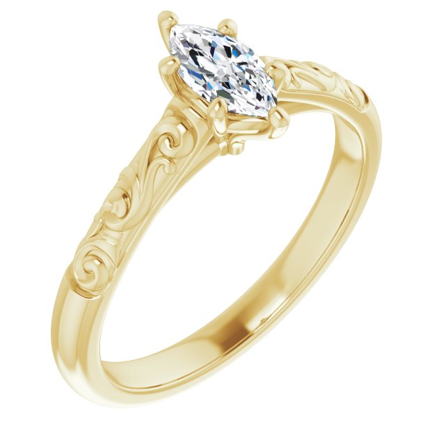Solitaire Engagement Ring