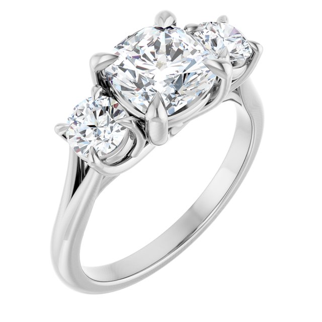 Three-Stone Engagement Ring