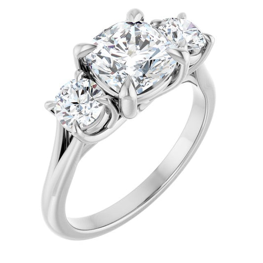 Three-Stone Engagement Ring
