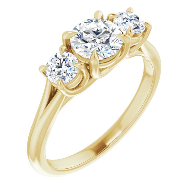 Three-Stone Engagement Ring