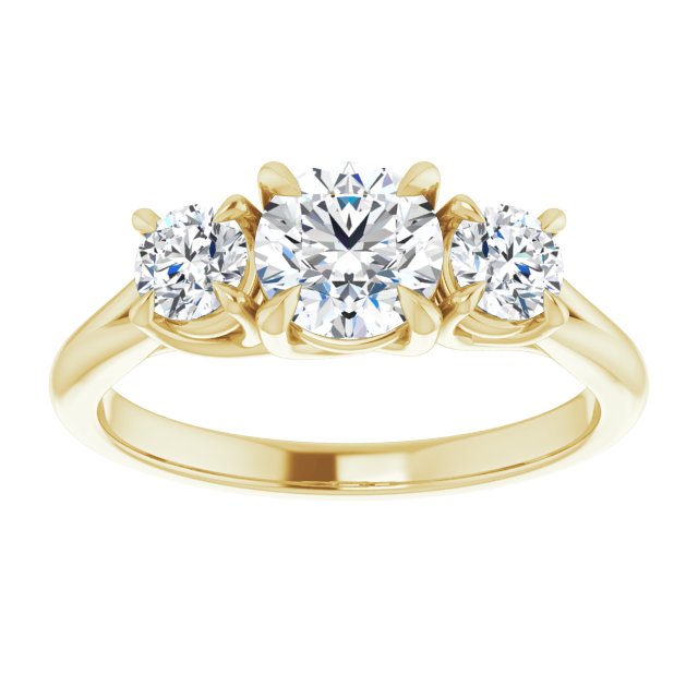 Three-Stone Engagement Ring