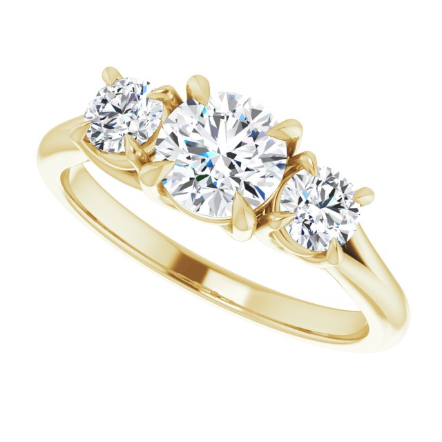 Three-Stone Engagement Ring