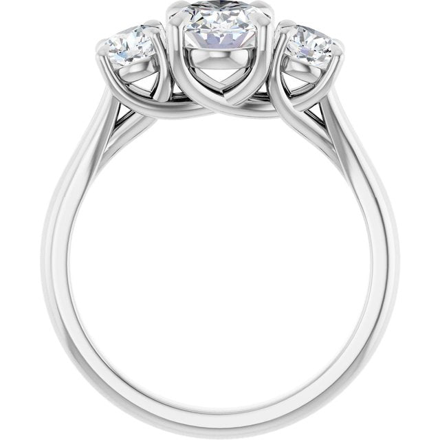 Three-Stone Engagement Ring