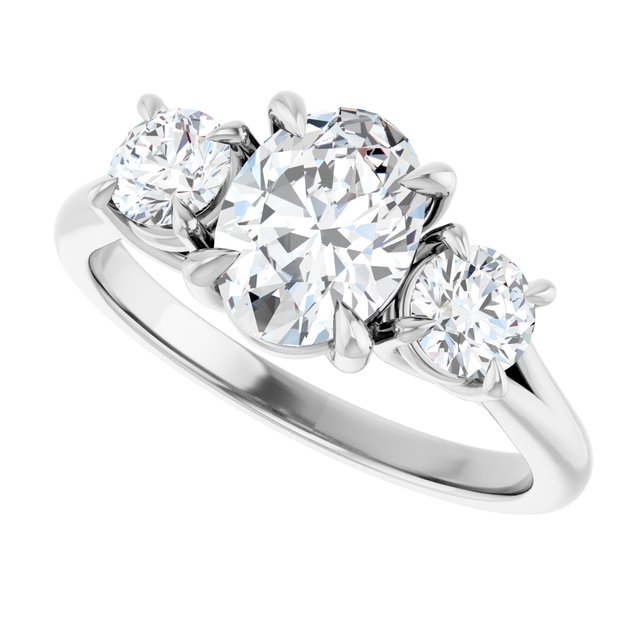 Three-Stone Engagement Ring