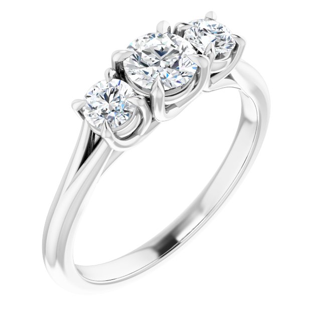Three-Stone Engagement Ring