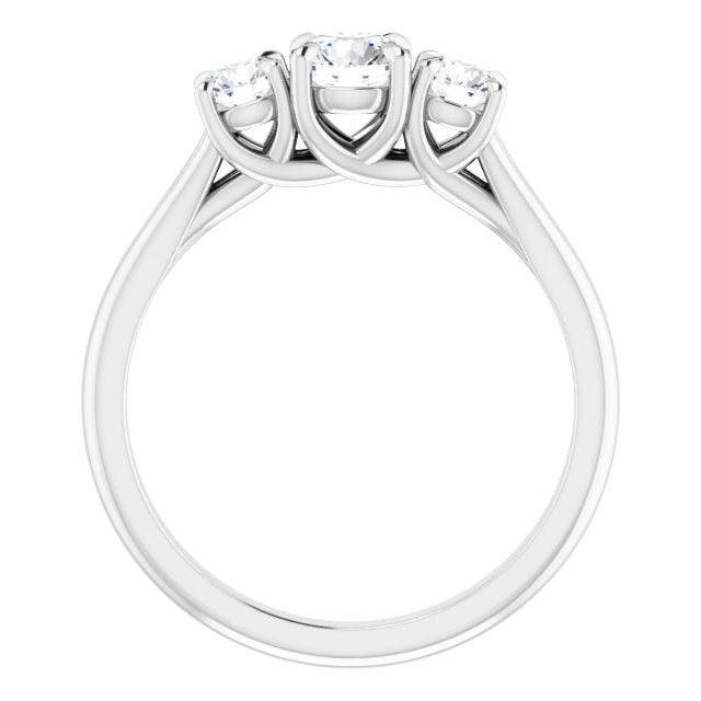 Three-Stone Engagement Ring
