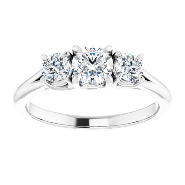 Three-Stone Engagement Ring