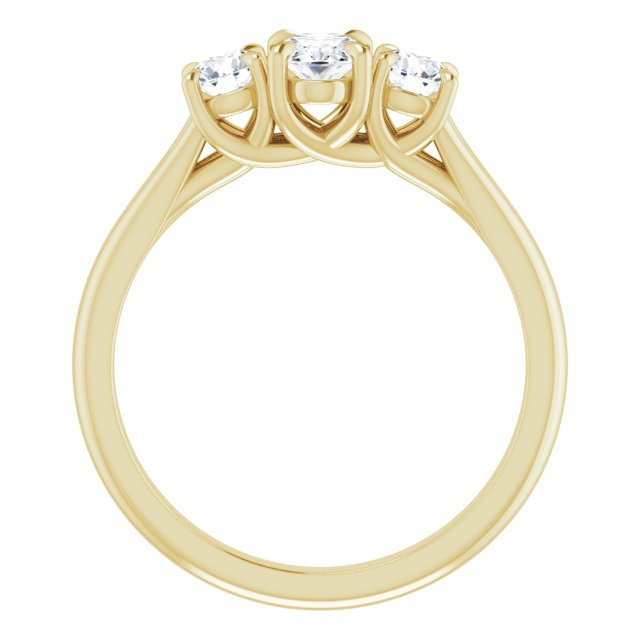 Three-Stone Engagement Ring