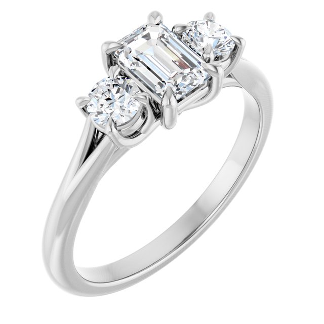 Three-Stone Engagement Ring