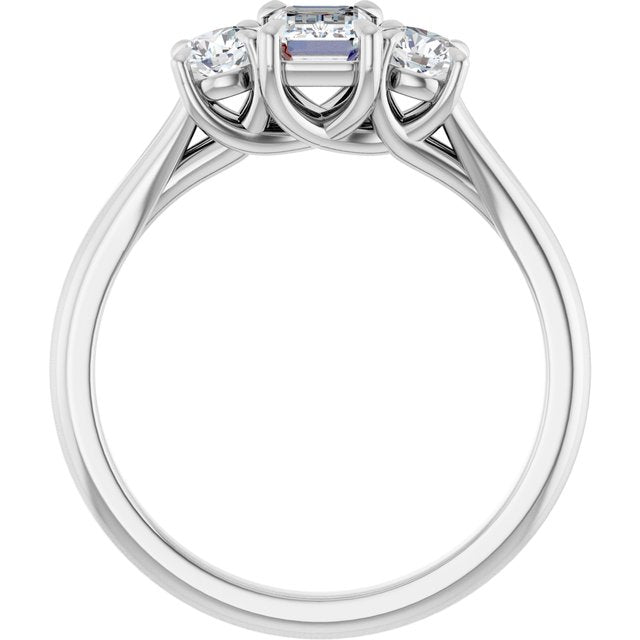 Three-Stone Engagement Ring