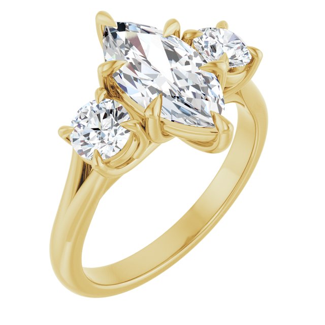 Three-Stone Engagement Ring