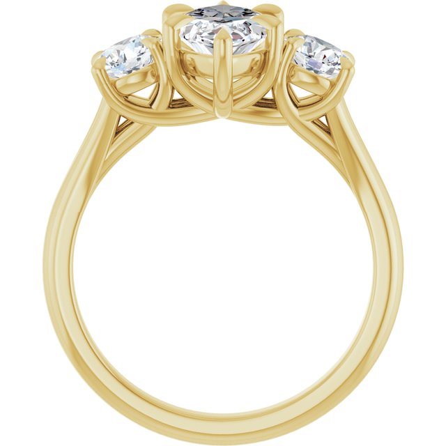 Three-Stone Engagement Ring
