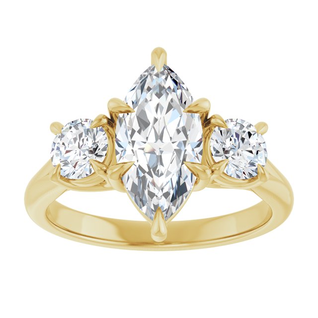 Three-Stone Engagement Ring